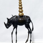 Skulptuur | Cosmic Rhinoceros