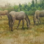 Kimm, Ilmar. (1920 - 2011). Horses. (1969)