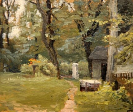 Kunstwerk von Jaan Tuuling - Öl auf Karton