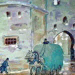 Vihvelin, Arnold Peeter (1892 – 1962). The Gate Nunne. (1950s)