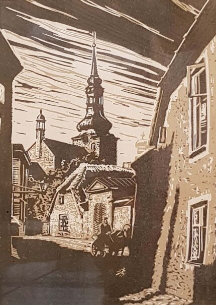 mildeberg, aleksander (1902 – 1977). vana toompea. (1958)