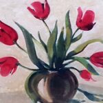 Акварельная картина Эвальда Сагура