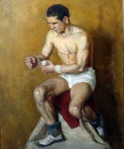Portrait of Boxer Lembit Maurer