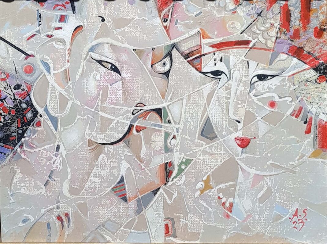 strahhov, anatoli (s. 1946). kabuki maskid (2023)
