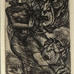 eduard wiiralt (1898 1954). francois mauriaci esseele „suplement au traite de la concupisce de bossuet”. (1928)