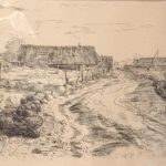 evald okas (1915 2011). saaremaa. karala küla (1958)