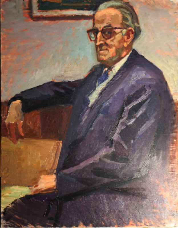 irina bržeskaja (bržeska, 1909 – 1990). günther reindorffi portree. (1963)