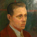 ilmar ojalo (1910 – 1989). kunstnik herman talviku portree. (1940)