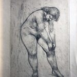 priidu aavik (1905 – 1991). kummarduv naisakt. (1939)