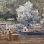 jaan tuuling (1930 – 1998). augustis emajõel. (1958)