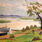 viktor leškin (1914 – 1998). pihkva järve kallas (1963)