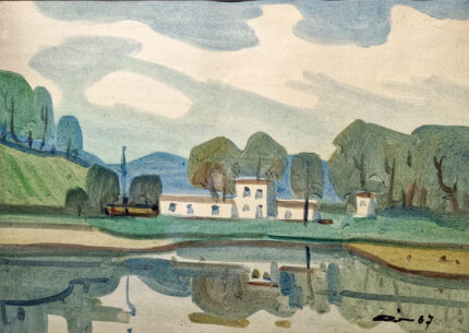 aleksander pilar (1912 – 1989). maja vee ääres. (1967)