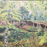 otto paas (1918 1987). roheline maastik. (1961)