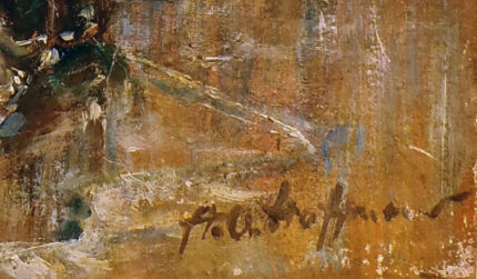 adolf hoffmann (wien 1882 wien 1956). kaluri traasmine püügilt. (1940. aastad)